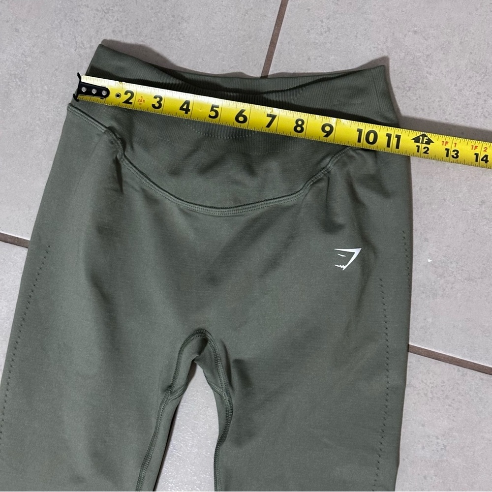 Gymshark Women Olive Green Athletic Leggings Size Small. - Picture 8 of 10